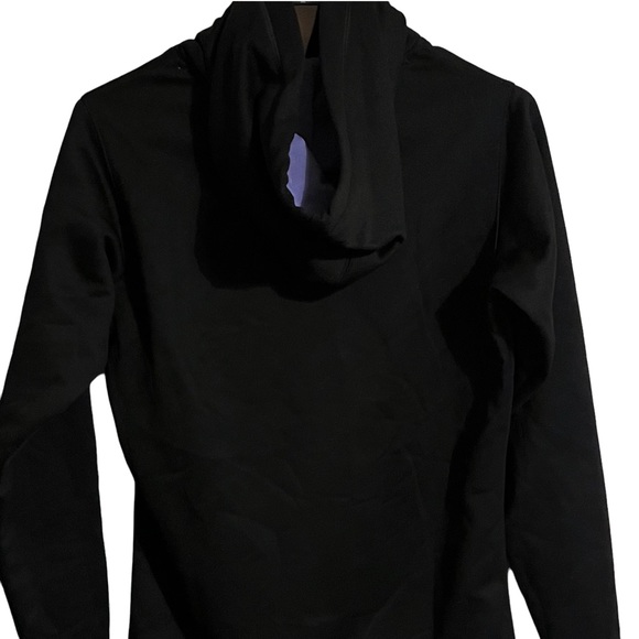 Under Armour Women’s XS NWOT Black & Purple Drawstring Hoodie Comfortable. - Picture 13 of 14